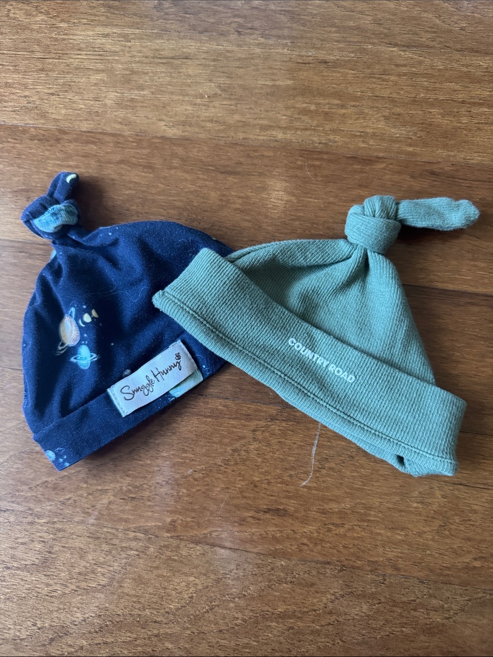 Country Road and snuggle hunny organic cotton Baby Beanie’s